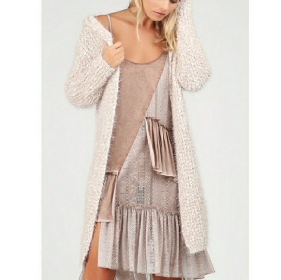 Em Always Boutique Sweaters - Over Sized Cozy Muave Cardigan